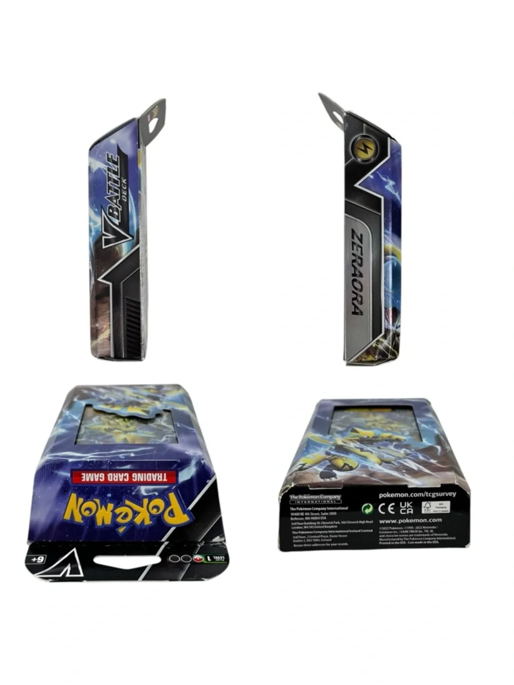 Pokémon TCG Zeraora V Battle Deck Lot of 2 Factory Sealed New Starter Deck